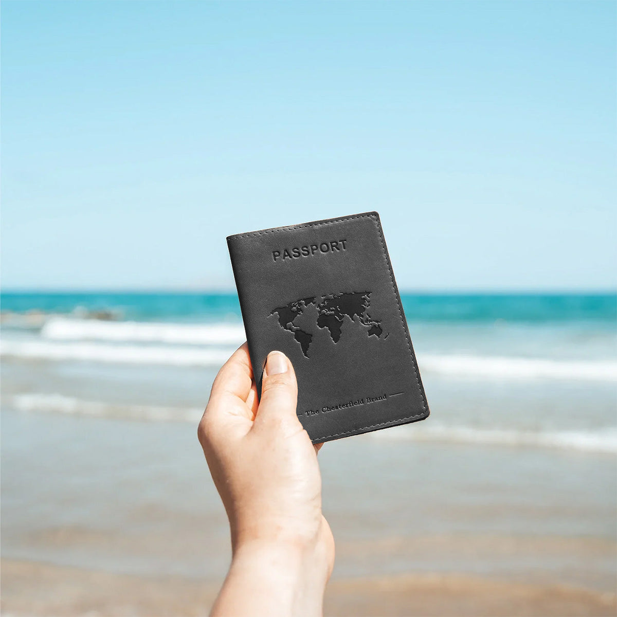 
Classic 100% Full-Grain leather Goods - Vista traseira com ombros definidos e bainha impecável