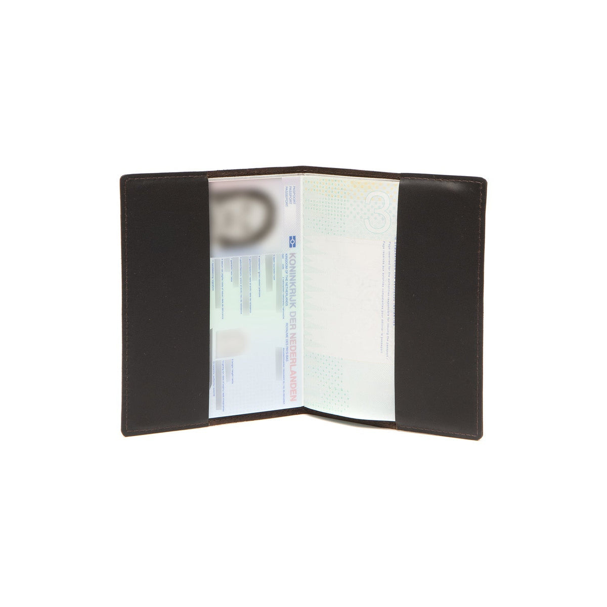 
Brown Leather Passport Case para Mulher para Mulher, detail view 1