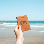
Leather Passport Case para Mulher para Mulher – alternate product view 2