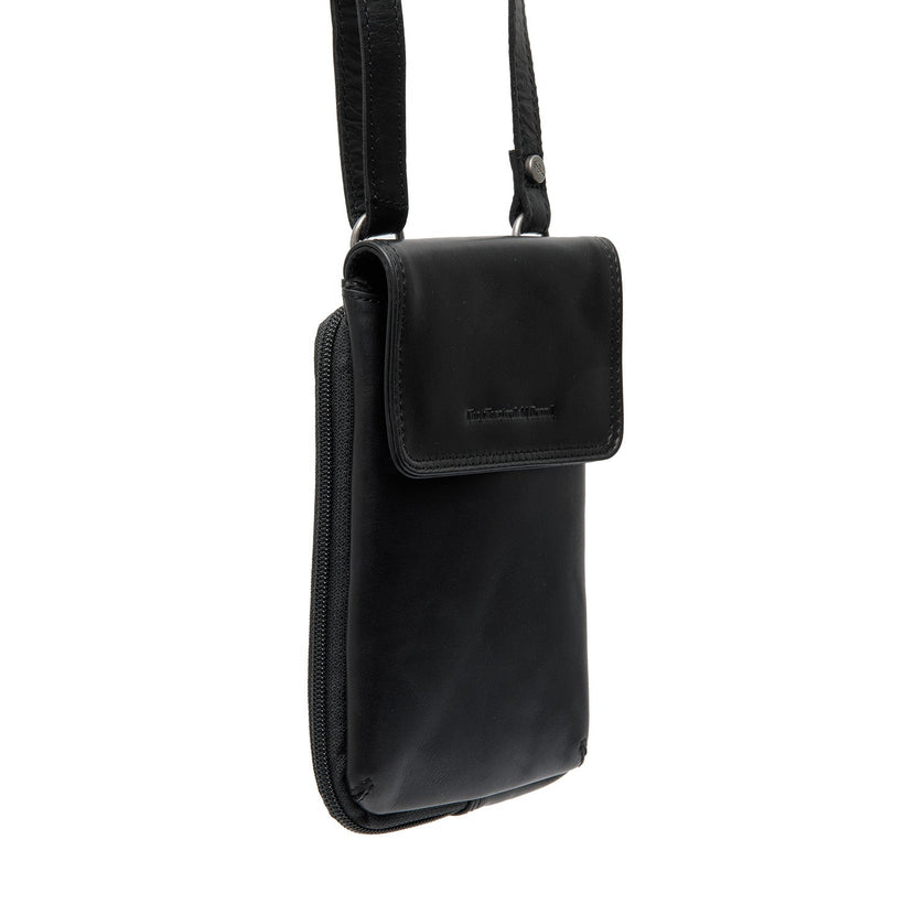 Langley Full-Grain Leather Phone Bag para Mulher