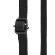 Tailored Rib Cuffs &amp; Hem Craftsmanship Construction Detail on Malaga Full-Grain Leather Phone Bag para Mulher