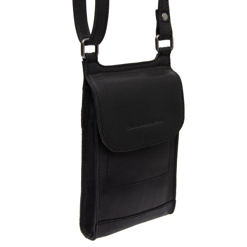Nebra Full-Grain Leather Phone Bag para Mulher