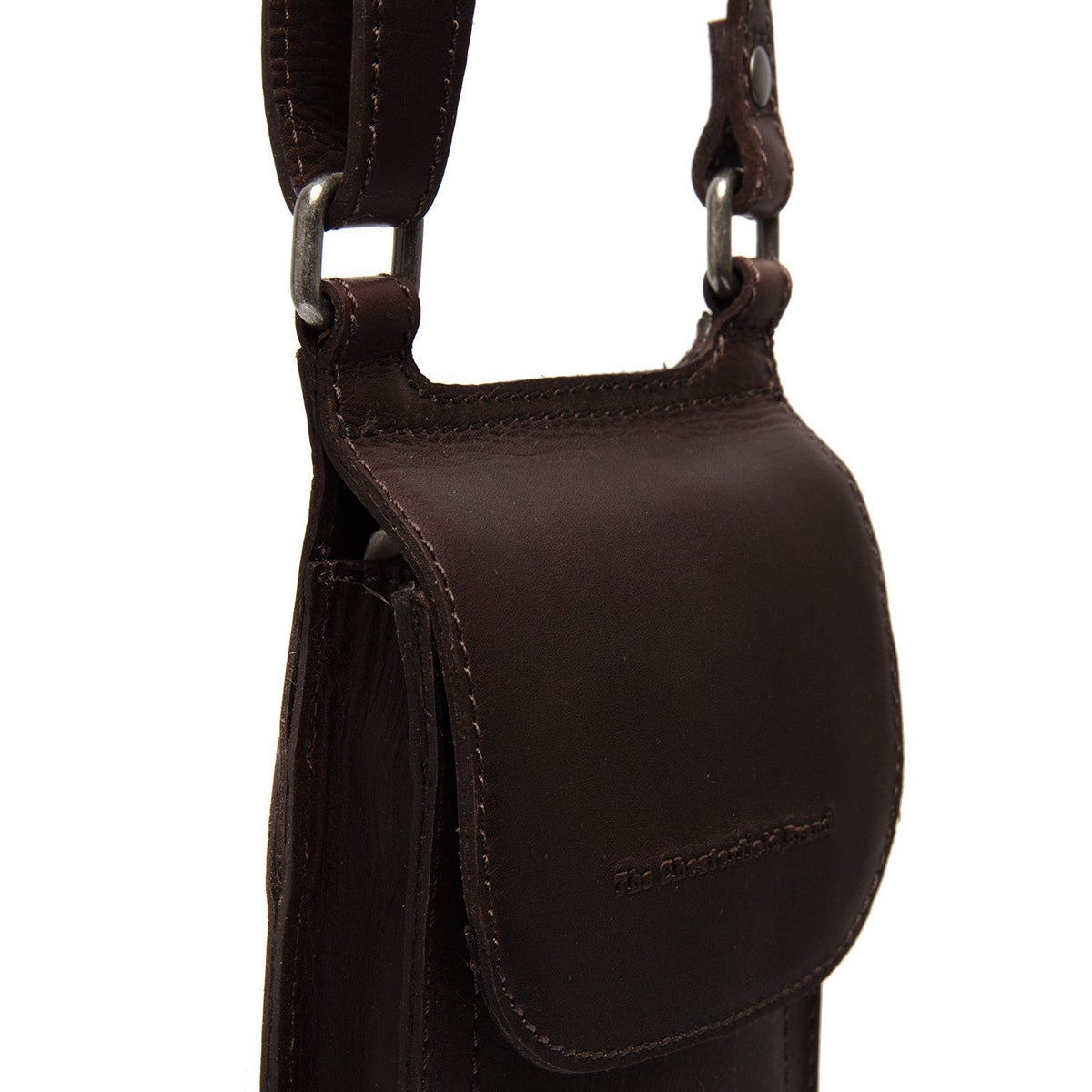 Nebra Full-Grain Leather Phone Bag para Mulher – alternate product view 2