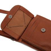 Nebra Full-Grain Leather Phone Bag para Mulher – alternate product view 3