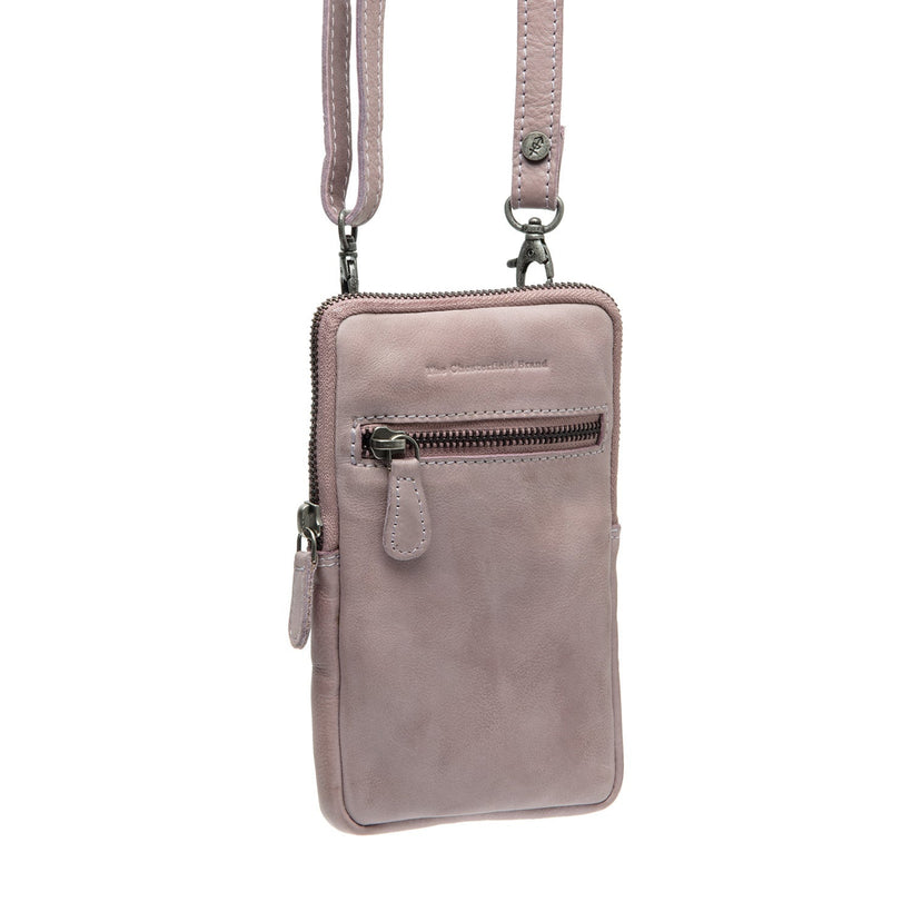 Salta Full-Grain Leather Phone Bag para Mulher