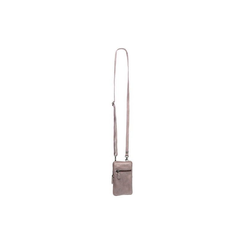 Salta Full-Grain Leather Phone Bag para Mulher