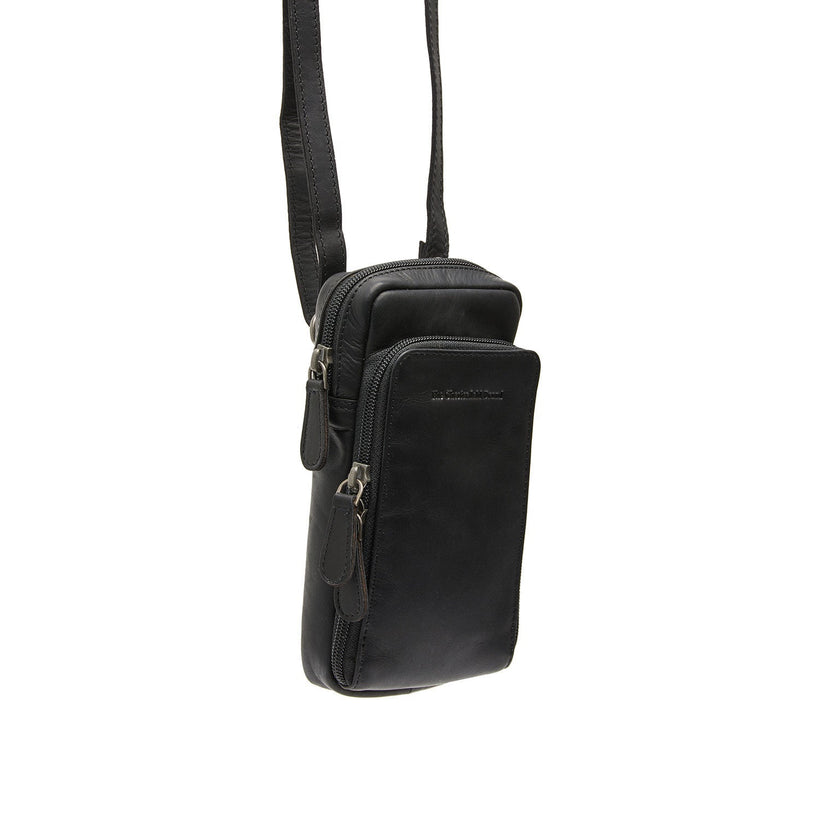 Valdes Full-Grain Leather Phone Bag para Mulher