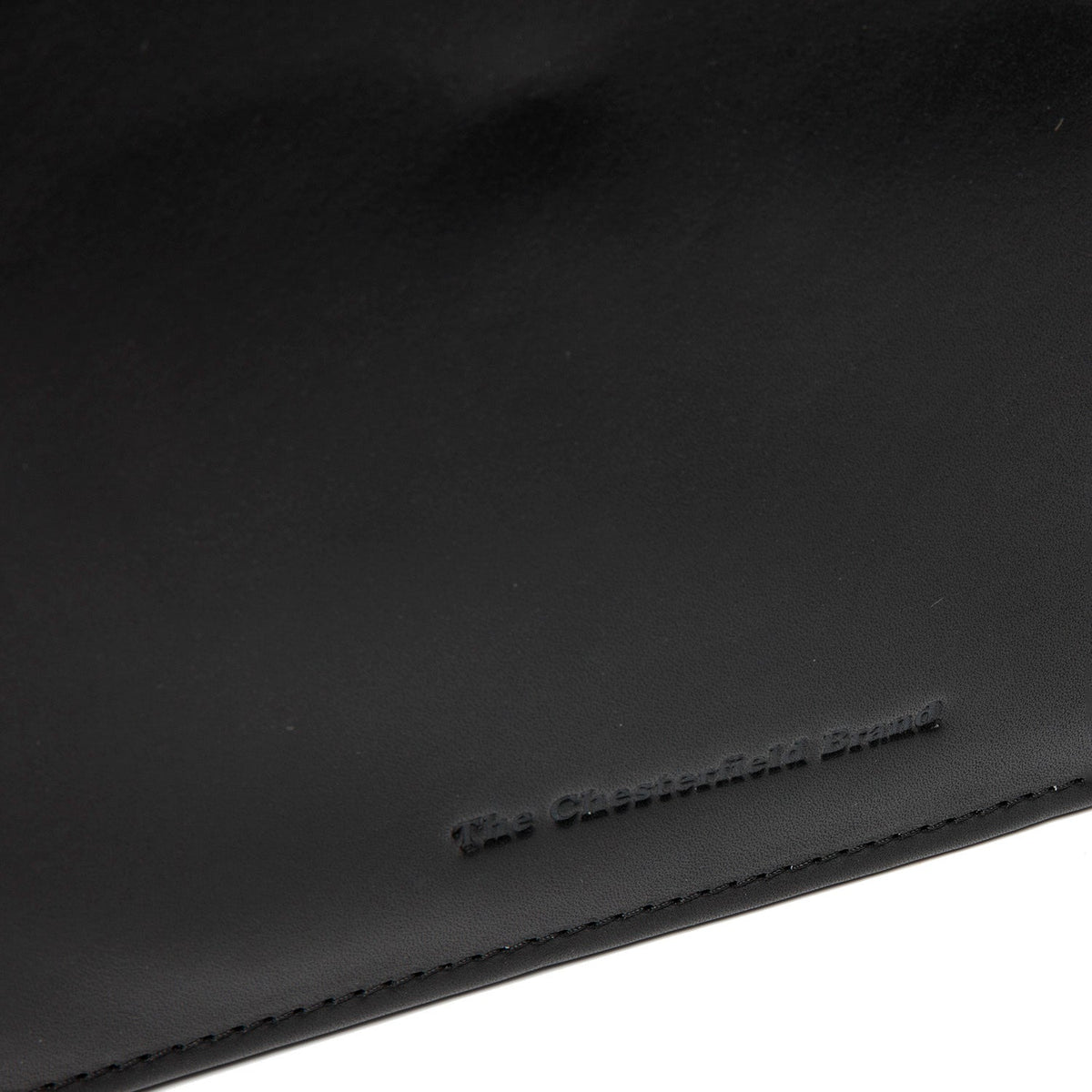 
Vista detalhada of Classic Collar & Heavy-Duty Zipper Hardware on Leather Portfolio Moreton para Mulher para Mulher