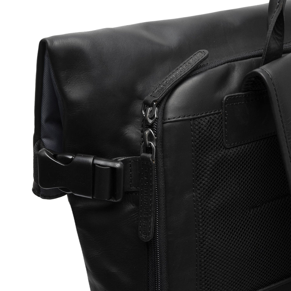 Bornholm Full-Grain Leather Roll-top Backpack para Mulher – alternate product view 2