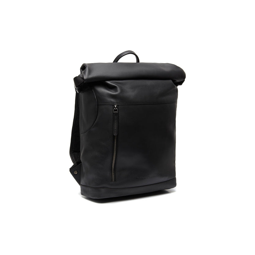 Mazara Full-Grain Leather Roll-top Backpack para Mulher