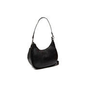 Alexandria Full-Grain Leather Shoulder Bag para Mulher in Classic 100% Full-Grain Leather - Full Exterior Front Profile View | Buy Online