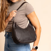 Alexandria Full-Grain Leather Shoulder Bag para Mulher – alternate product view 2