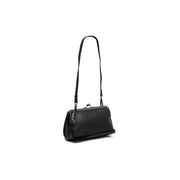 Andrade Full-Grain Leather Shoulder Bag para Mulher in Classic 100% Full-Grain Leather - Full Exterior Front Profile View | Buy Online