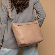 Astero Full-Grain Leather Shoulder Bag para Mulher – alternate product view 2