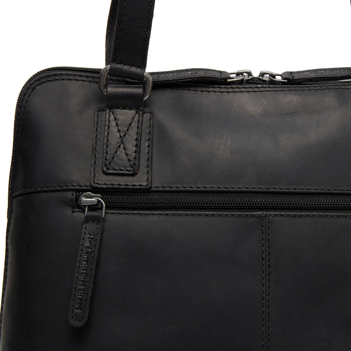 Interior View Showing Dedicated Padded Laptop Sleeve &amp; Multi-Compartment Organization