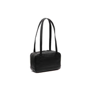 Fenno Full-Grain Leather Shoulder Bag para Mulher in Classic 100% Full-Grain Leather - Full Exterior Front Profile View | Buy Online