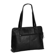 Interior View Showing Dedicated Padded Laptop Sleeve &amp; Multi-Compartment Organization