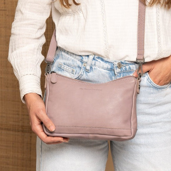 Irving Full-Grain Leather Shoulder Bag para Mulher – alternate product view 2