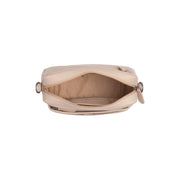 
Reinforced Leather Base with Protective Metal Studs Detail