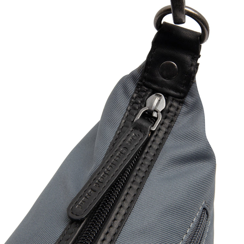 Classic 100% Full-Grain leather Bag - Rear Perspective Showing Reinforced Leather Straps & Stitching