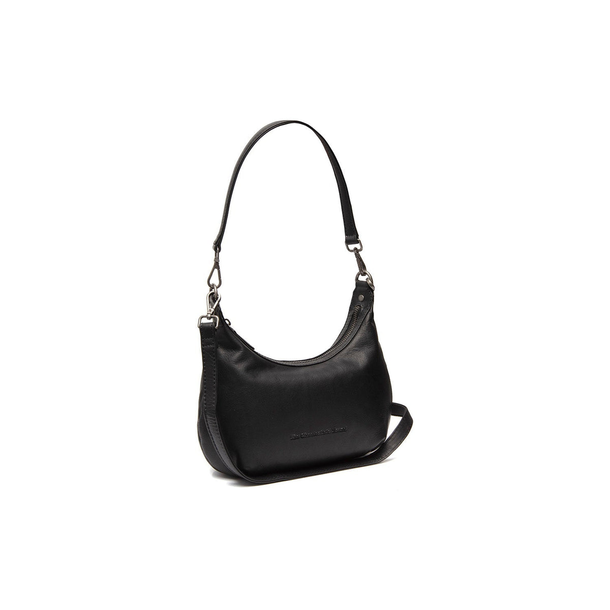 Nancy Full-Grain Leather Shoulder Bag para Mulher in Classic 100% Full-Grain Leather - Full Exterior Front Profile View | Buy Online