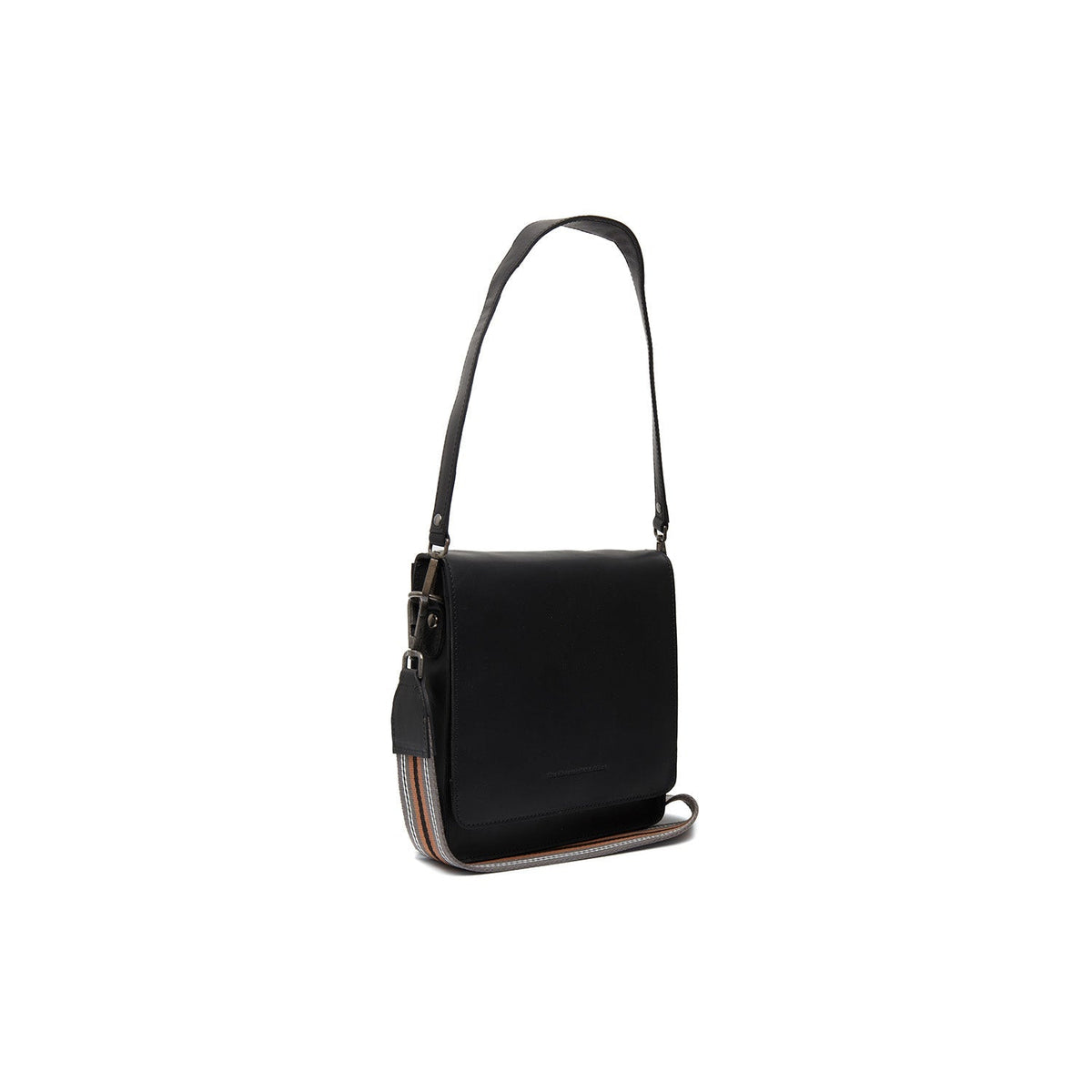 Osuna Full-Grain Leather Shoulder Bag para Mulher in Classic 100% Full-Grain Leather - Full Exterior Front Profile View | Buy Online