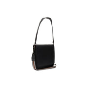 Osuna Full-Grain Leather Shoulder Bag para Mulher in Classic 100% Full-Grain Leather - Full Exterior Front Profile View | Buy Online