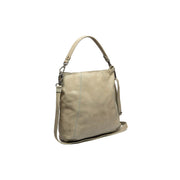 Sintra Full-Grain Leather Shoulder Bag para Mulher in Classic 100% Full-Grain Leather - Full Exterior Front Profile View | Buy Online
