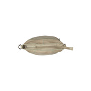 Sintra Full-Grain Leather Shoulder Bag para Mulher - Structured Side Profile Showing Gusset Depth &amp; Expansion Capacity
