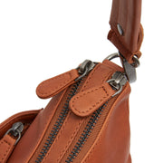 Tivra Full-Grain Leather Shoulder Bag para Mulher – alternate product view 3