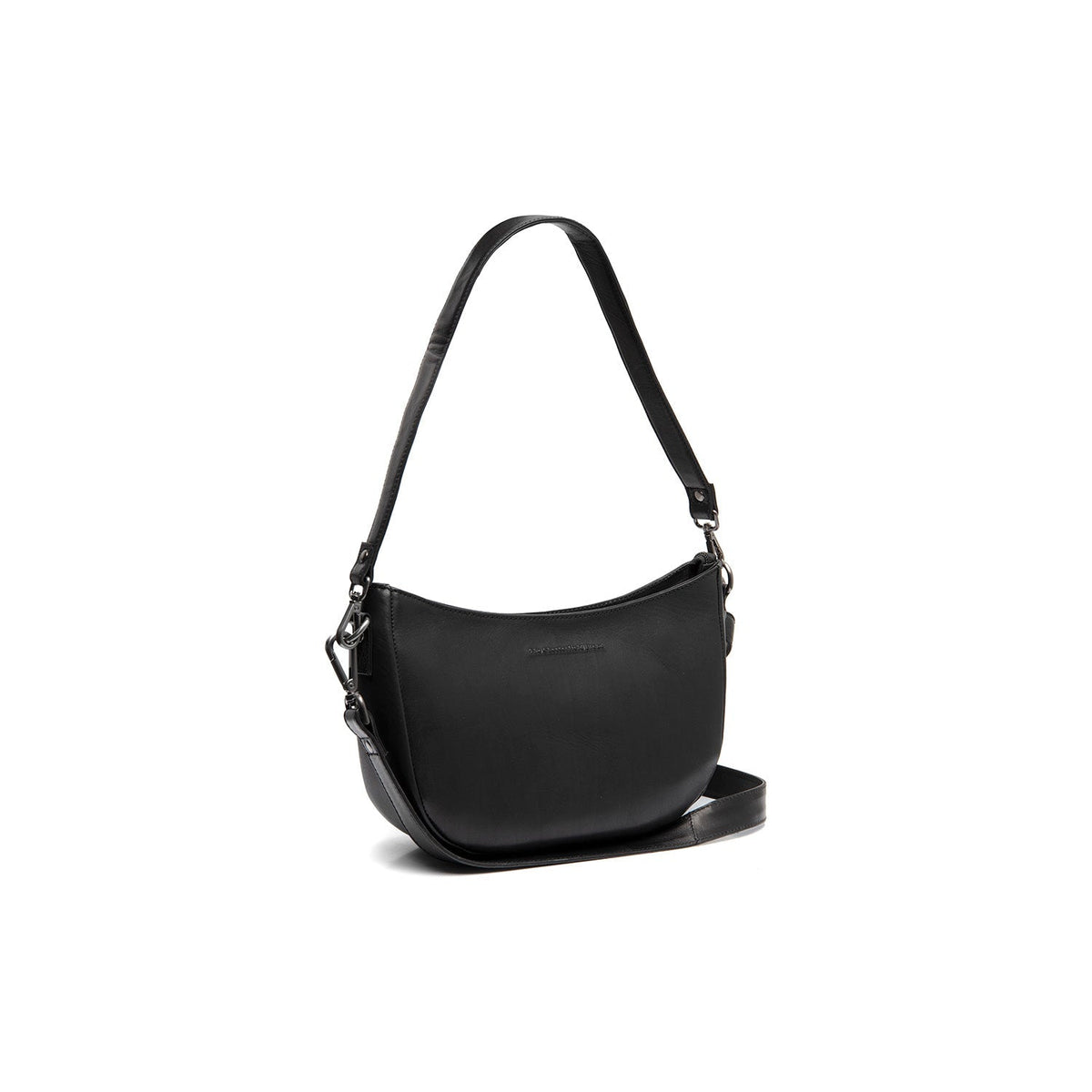 Valentano Full-Grain Leather Shoulder Bag para Mulher in Tan 100% Full-Grain Leather - Full Exterior Front Profile View | Buy Online