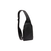 Leather Sling Bag Bowey para Mulher in Classic 100% Full-Grain Leather - Full Exterior Front Profile View | Buy Online