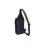 Navy Leather Sling Bag Salla para Mulher, detail view 5