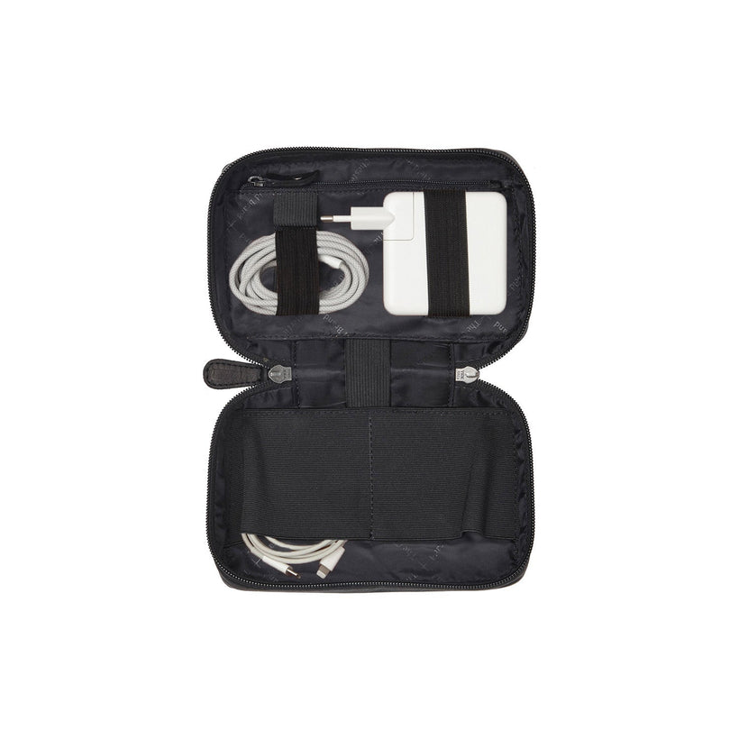 Leather Tech-Organizer Ardan para Mulher