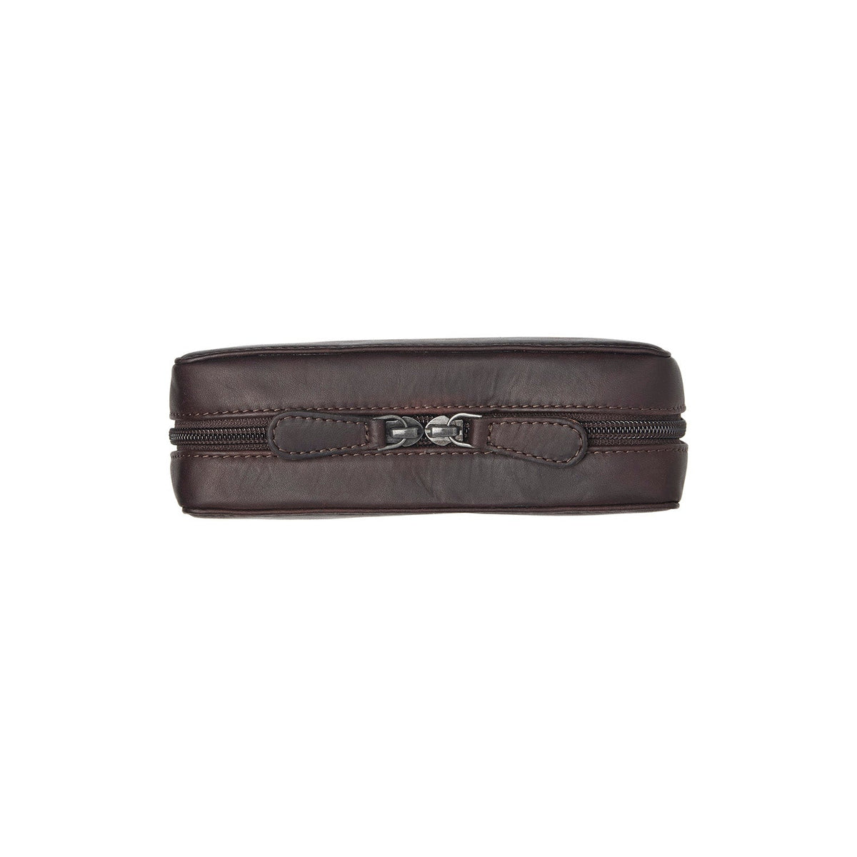 Brown Leather Tech-Organizer Ardan para Mulher, detail view 3
