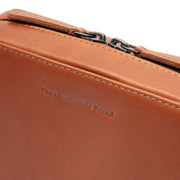 Cognac Leather Tech-Organizer Ardan para Mulher, detail view 1