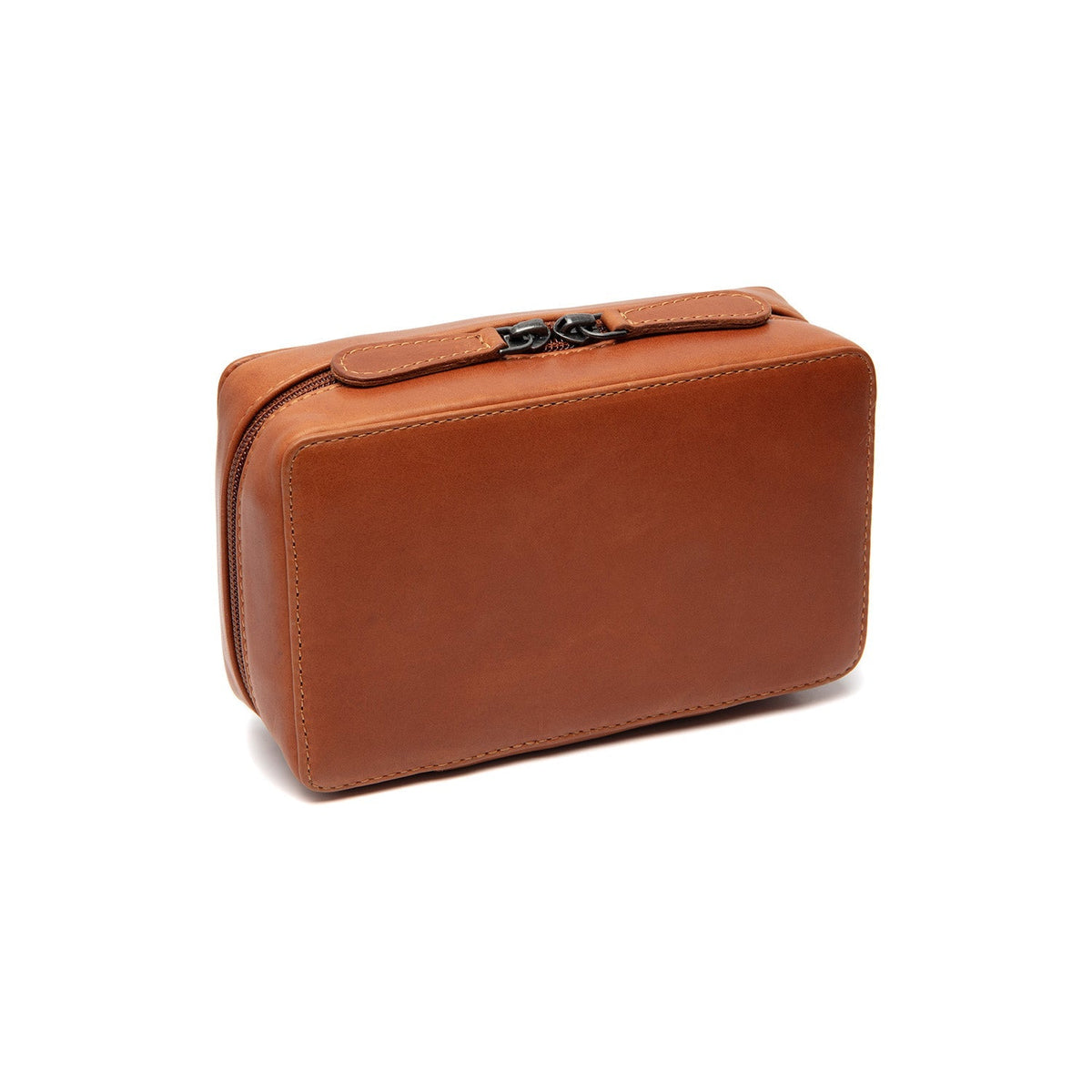 Cognac Leather Tech-Organizer Ardan para Mulher, detail view 4