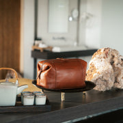 Biassa Full-Grain Leather Toiletry Bag para Mulher – alternate product view 3