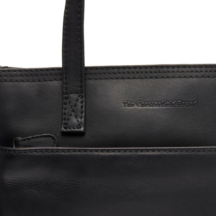 Estella Full-Grain Leather Tote Bag para Mulher