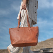 
Monza Bolsa tote em couro – alternate product view 2
