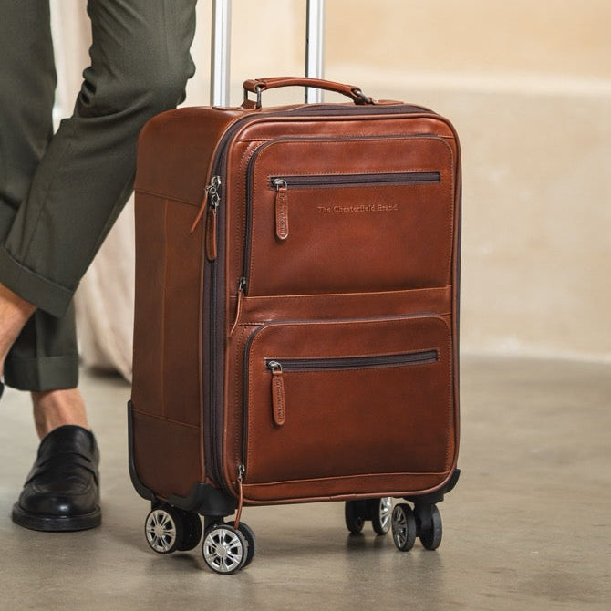 Leather Trolley San Marino para Mulher