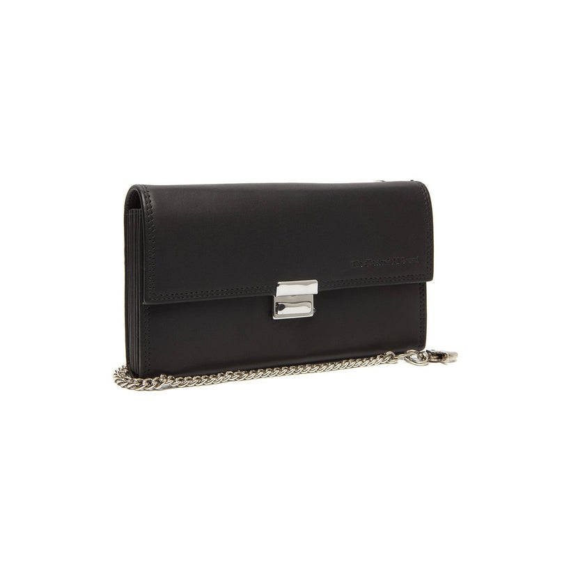 Elba Full-Grain Leather Waiter Wallet para Mulher