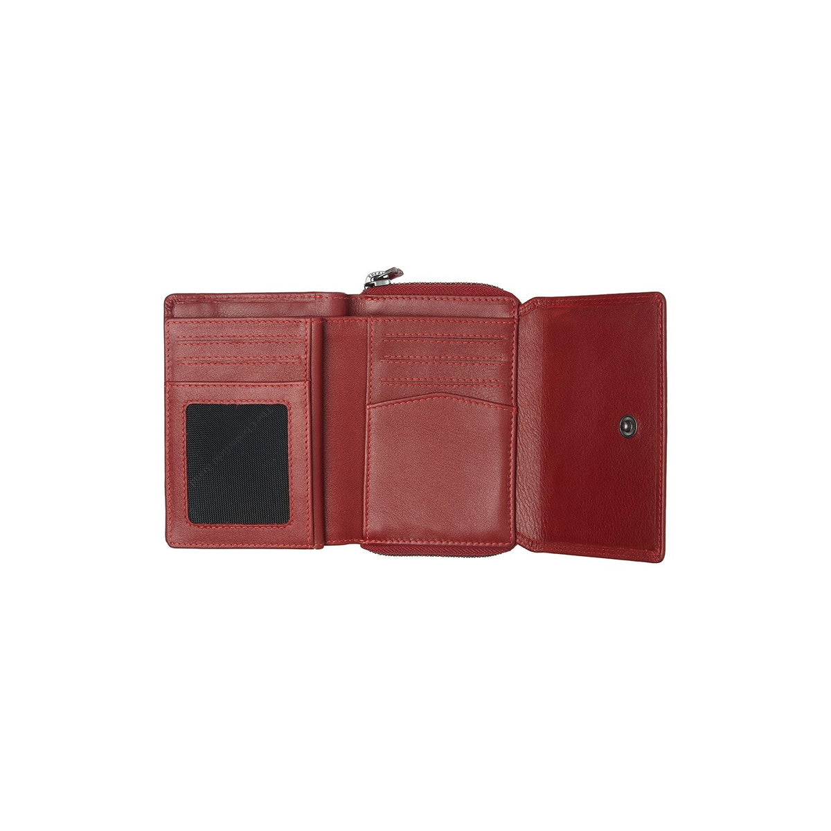 Aldra Full-Grain Leather Wallet para Mulher – alternate product view 2