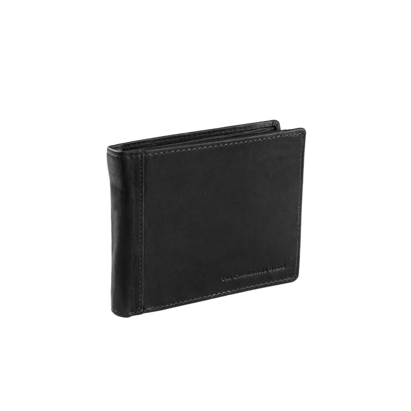 Alvina Full-Grain Leather Wallet para Homem