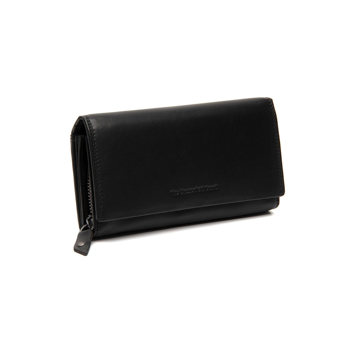 Arvento Full-Grain Leather Wallet para Mulher in Classic 100% Full-Grain Leather - Full Exterior Front Profile View | Buy Online