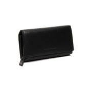 Arvento Full-Grain Leather Wallet para Mulher in Classic 100% Full-Grain Leather - Full Exterior Front Profile View | Buy Online