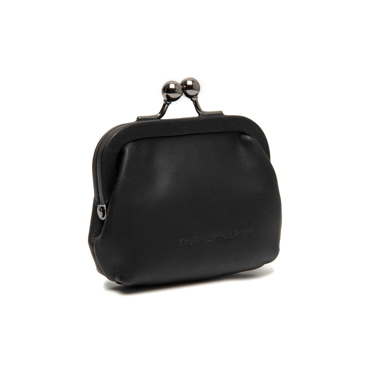 Calvia Full-Grain Leather Wallet para Mulher in Classic 100% Full-Grain Leather - Full Exterior Front Profile View | Buy Online