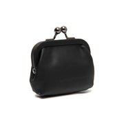 Calvia Full-Grain Leather Wallet para Mulher in Classic 100% Full-Grain Leather - Full Exterior Front Profile View | Buy Online