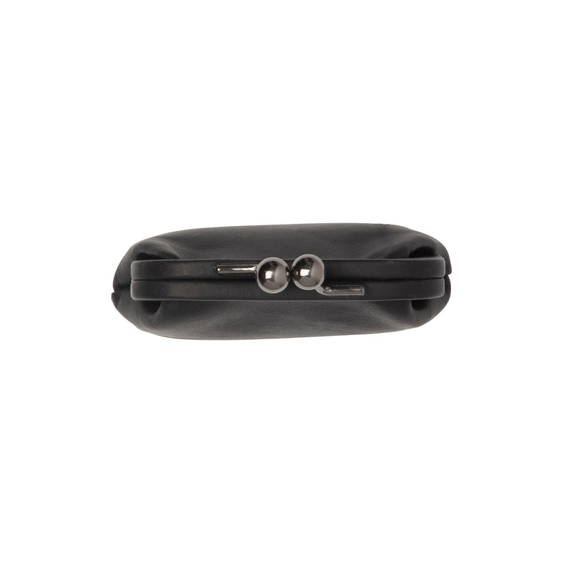 Calvia Full-Grain Leather Wallet para Mulher
