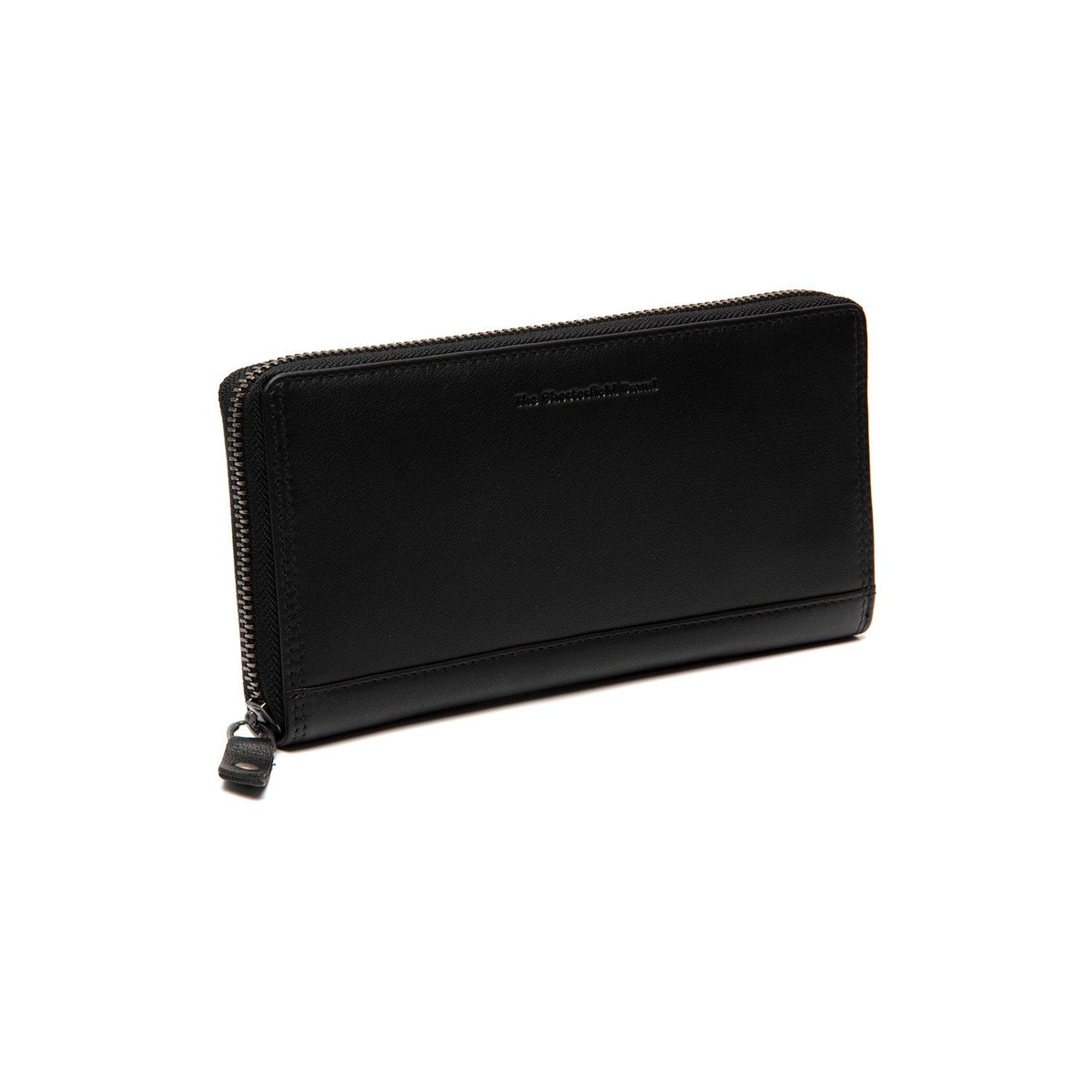 Cantara Full-Grain Leather Wallet para Mulher in Classic 100% Full-Grain Leather - Full Exterior Front Profile View | Buy Online